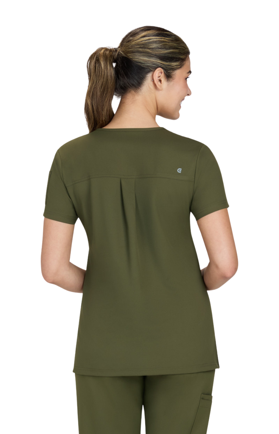 FALL25 Conj. Mujer Koi Cureology Mod. Cardi/Atria Olive