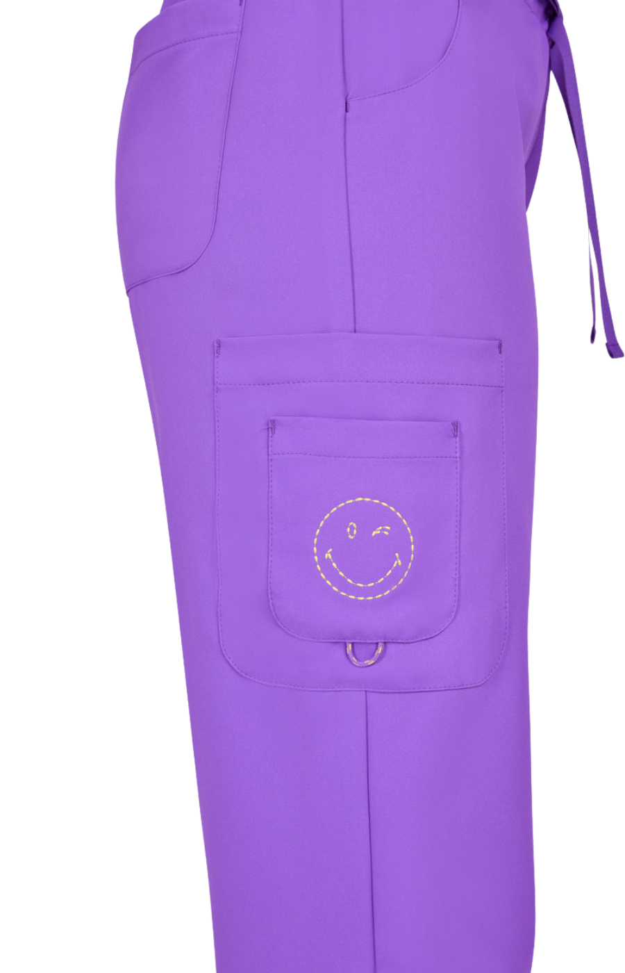 SUMMER25 Pantalón Mujer Koi X Smiley World Mod. Jubilant Purple Punch