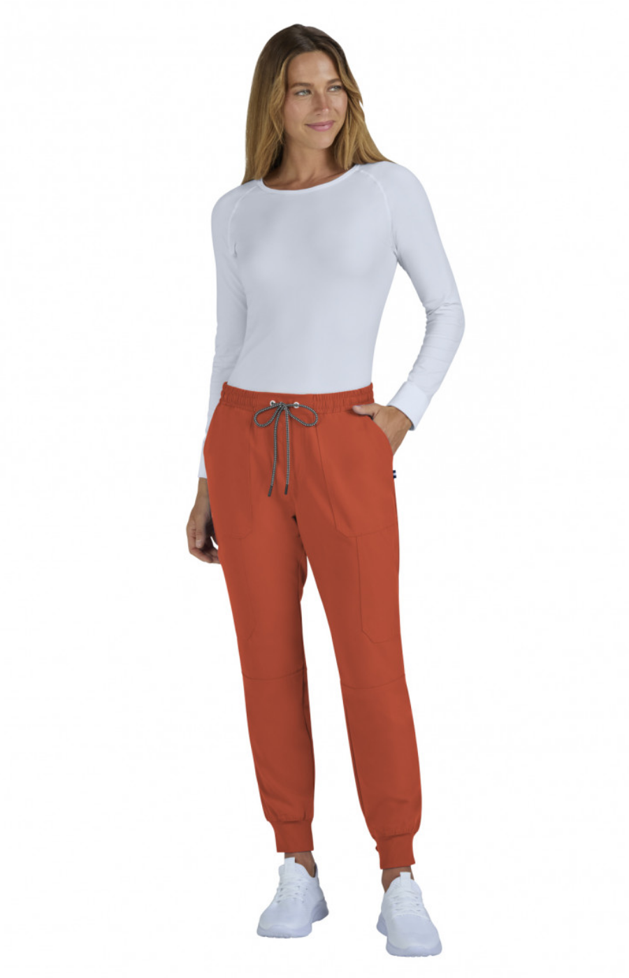 FALL25 Pantalón Mujer Koi Next Gen Mod. Good Vibe Burnt Umber