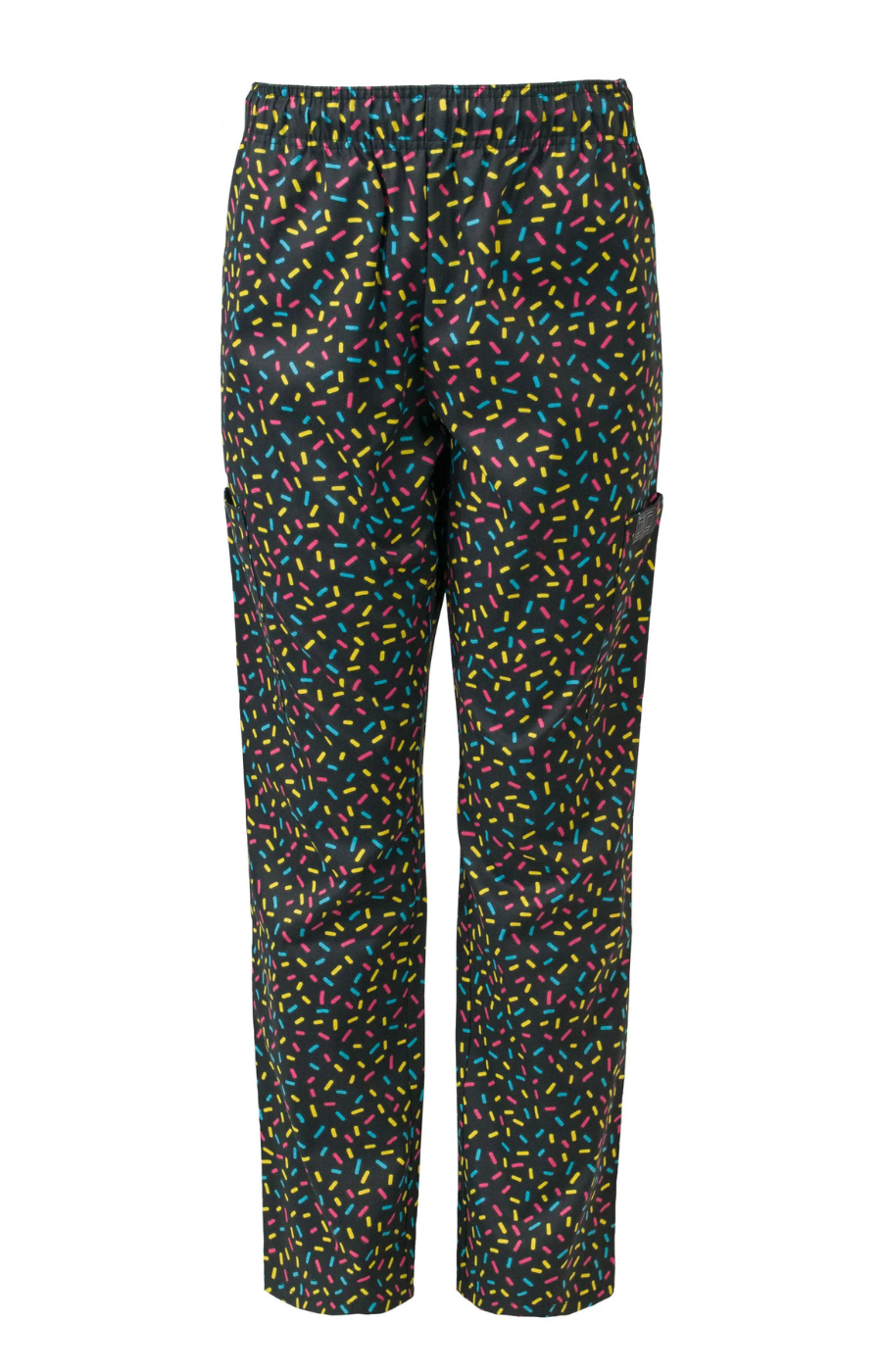 Pantalón Unisex Chef Code Con Jareta y 5 Bolsas Sprinkle Confetti