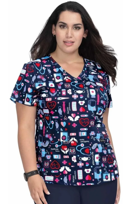 Filipina Mujer Koi Basics Estampada Mod. Leslie Nurse Life