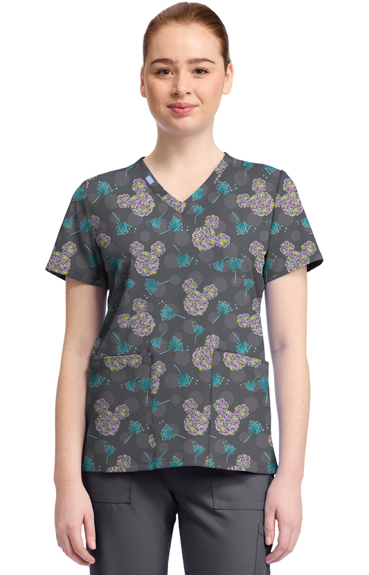 SUMMER25 Filipina Mujer Cherokee Tooniforms PFA Mod.TF796MKYX Mickey