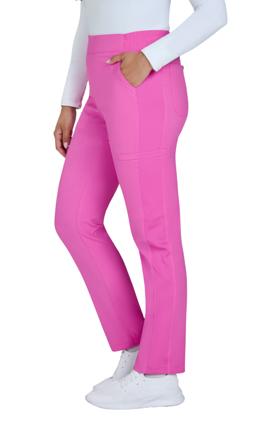 FALL25 Pantalón Koi Lite Mujer Mod. Chessa Hibiscus Pink