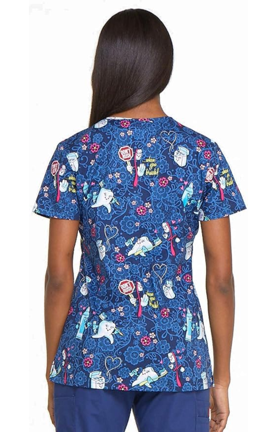 Filipina Mujer Dickies Odontología Mod.DK704 DNRU Don´t Rush