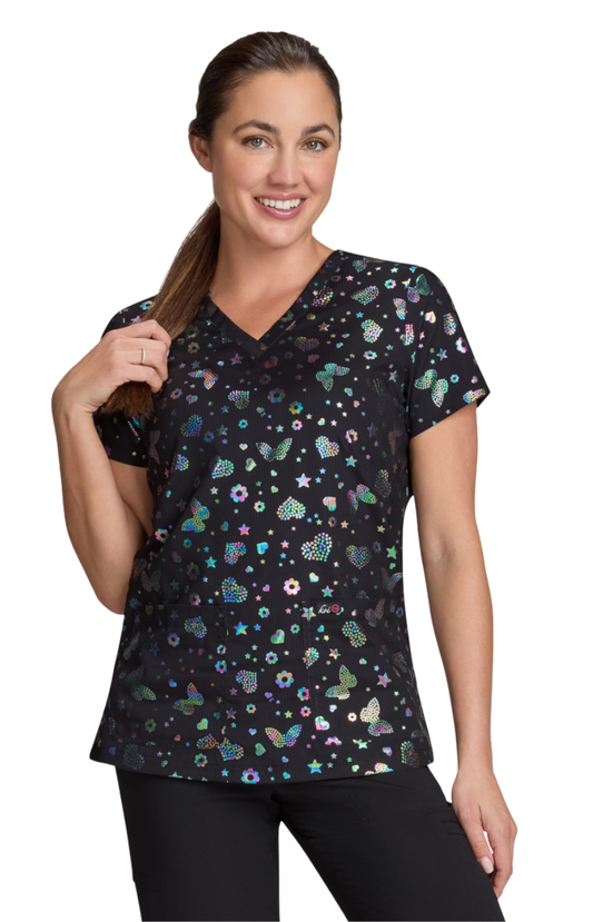 FALL25 Filipina Mujer Koi Lite Mod. Velora Iridescent Light Bright Black