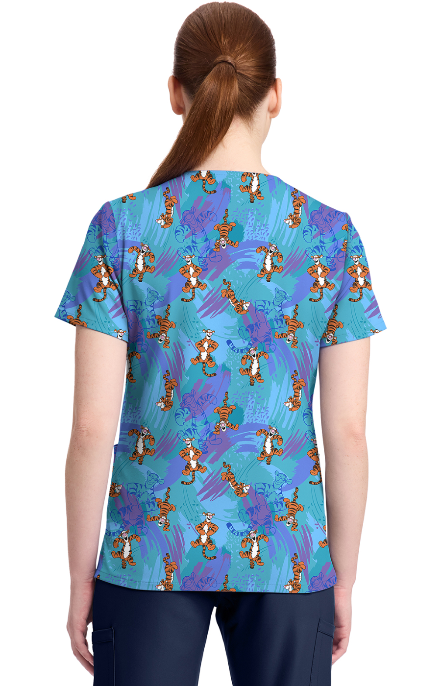 SUMMER25 Filipina Mujer Cherokee Tooniforms PFA Mod.TF796PHRX Tigger