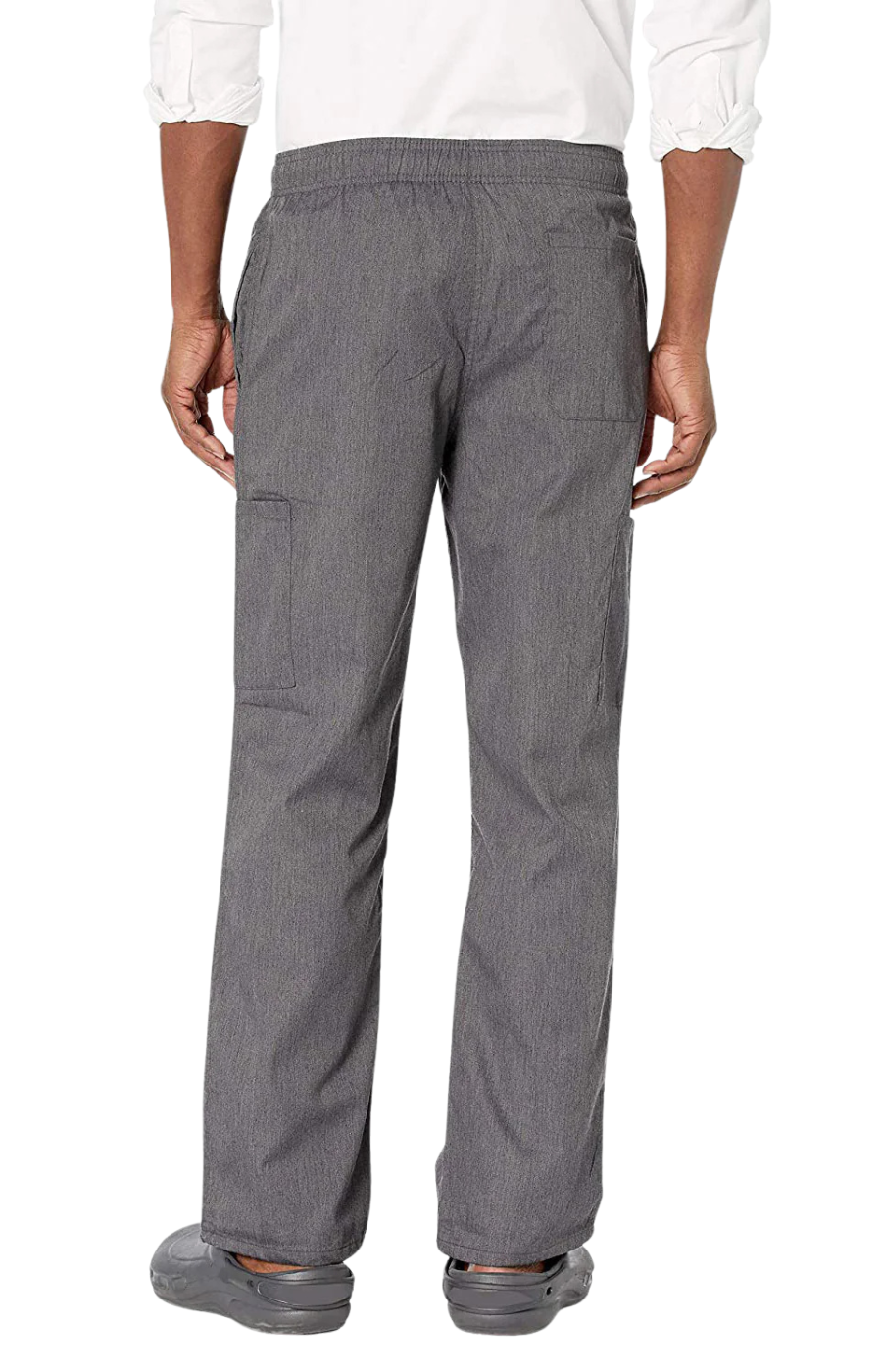 Pantalón Unisex Chef Code Con Jareta y 5 Bolsas Charcoal Grey