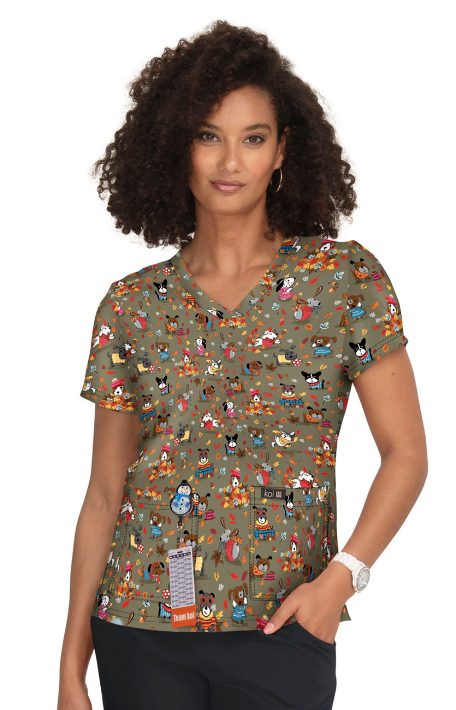 Filipina Mujer Koi Basics Estampada Mod. Leslie Coozy Pooches