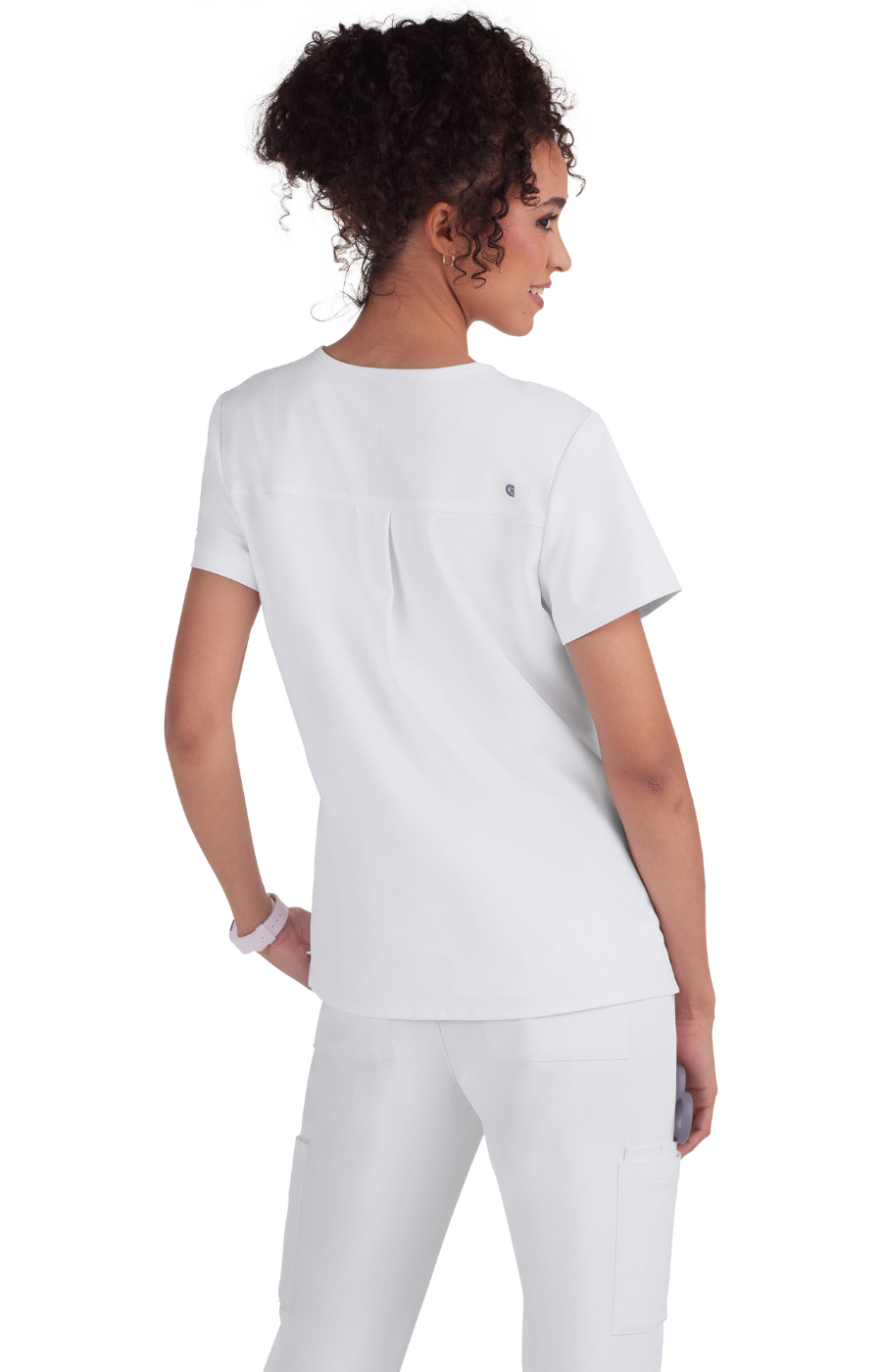 Conj. Mujer Koi Cureology Mod. Aura/Pulse White JOGGER