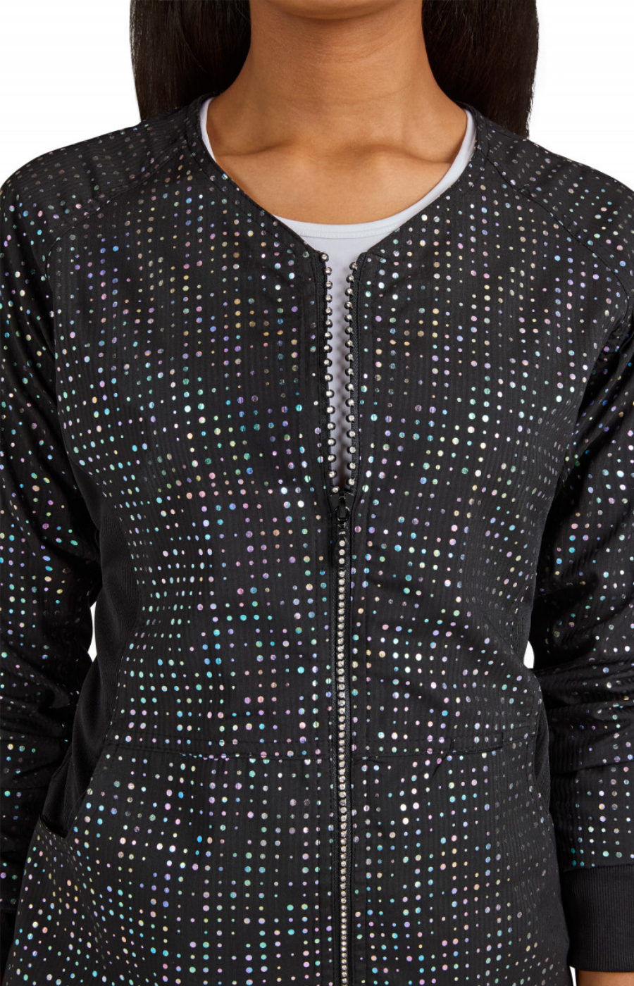 FALL24 Cubrepolvos Koi Lite Mujer Mod. Clarity Iridescent Black