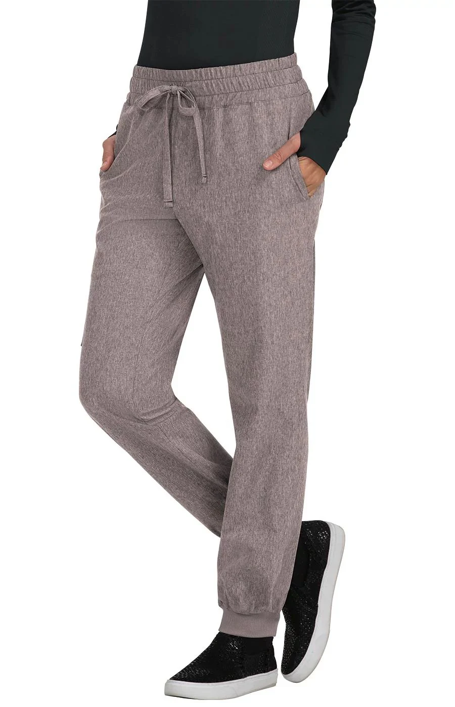 Pantalón Mujer Koi Basics Gemma Mujer Heather Taupe Jogger