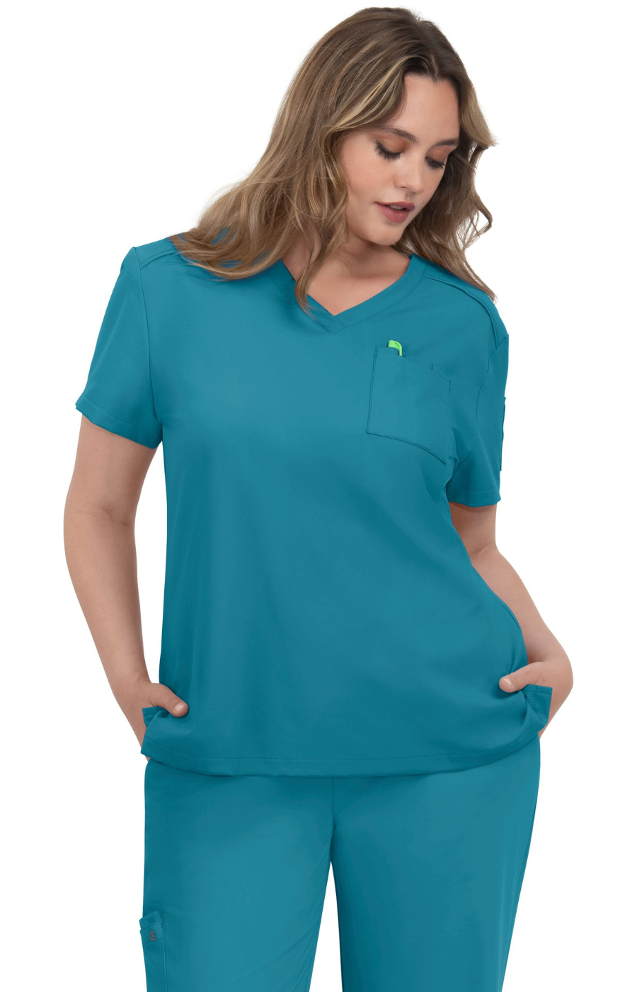 Conj. Mujer Koi Cureology Mod. Aura/Pulse Teal JOGGER