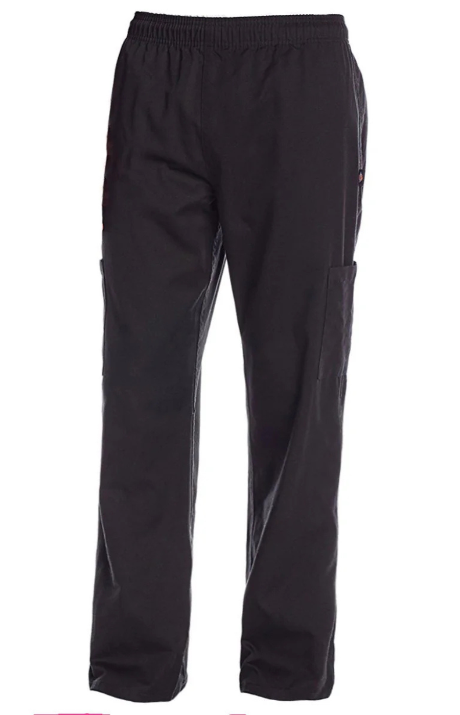 Pantalón Unisex Chef Code Con Jareta y 5 Bolsas Black
