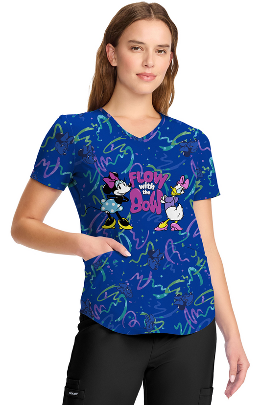 SUMMER25 Filipina Mujer Cherokee Tooniforms PFA Mod.TF737MKWZ Minnie y Daisy