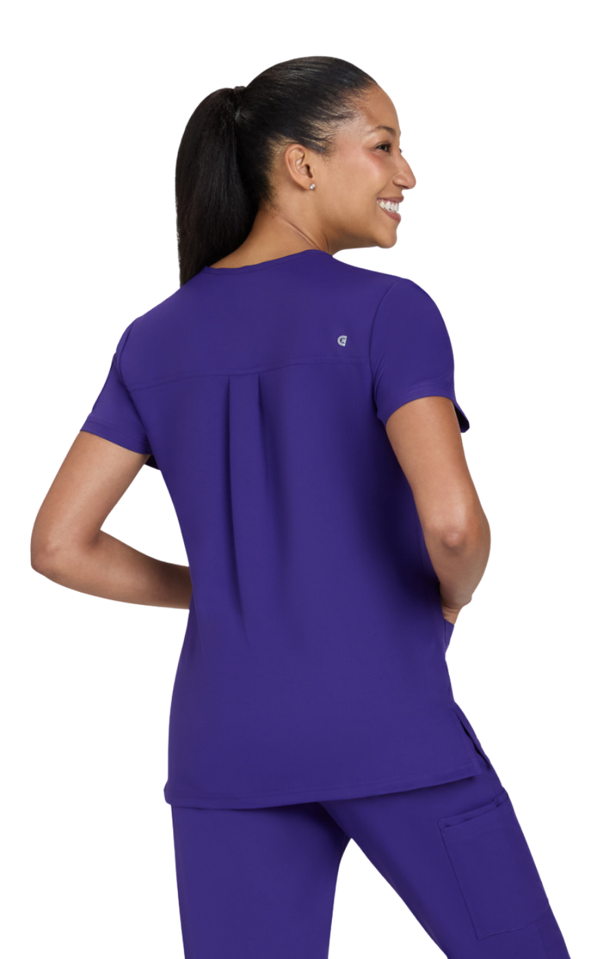 FALL25 Conj. Mujer Koi Cureology Mod. Cardi/Atria Grape