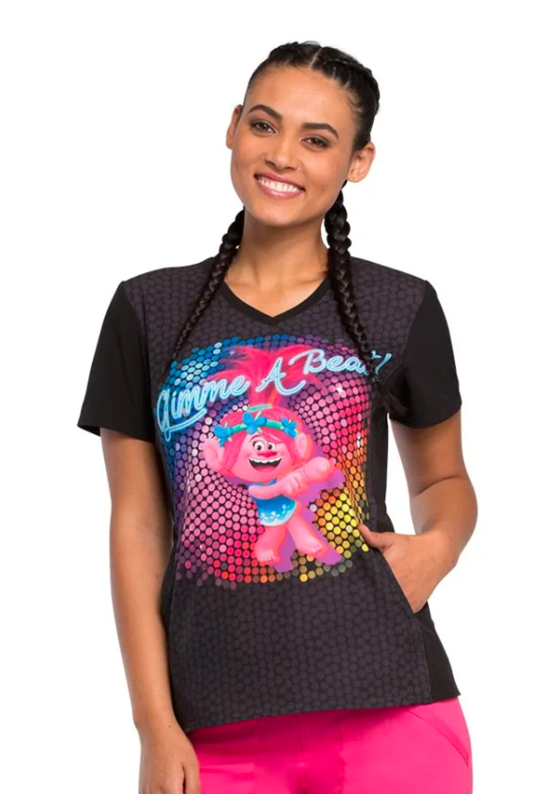 PFA Filipina Mujer Cherokee Tooniforms Mod.TF627TOGB Trolls