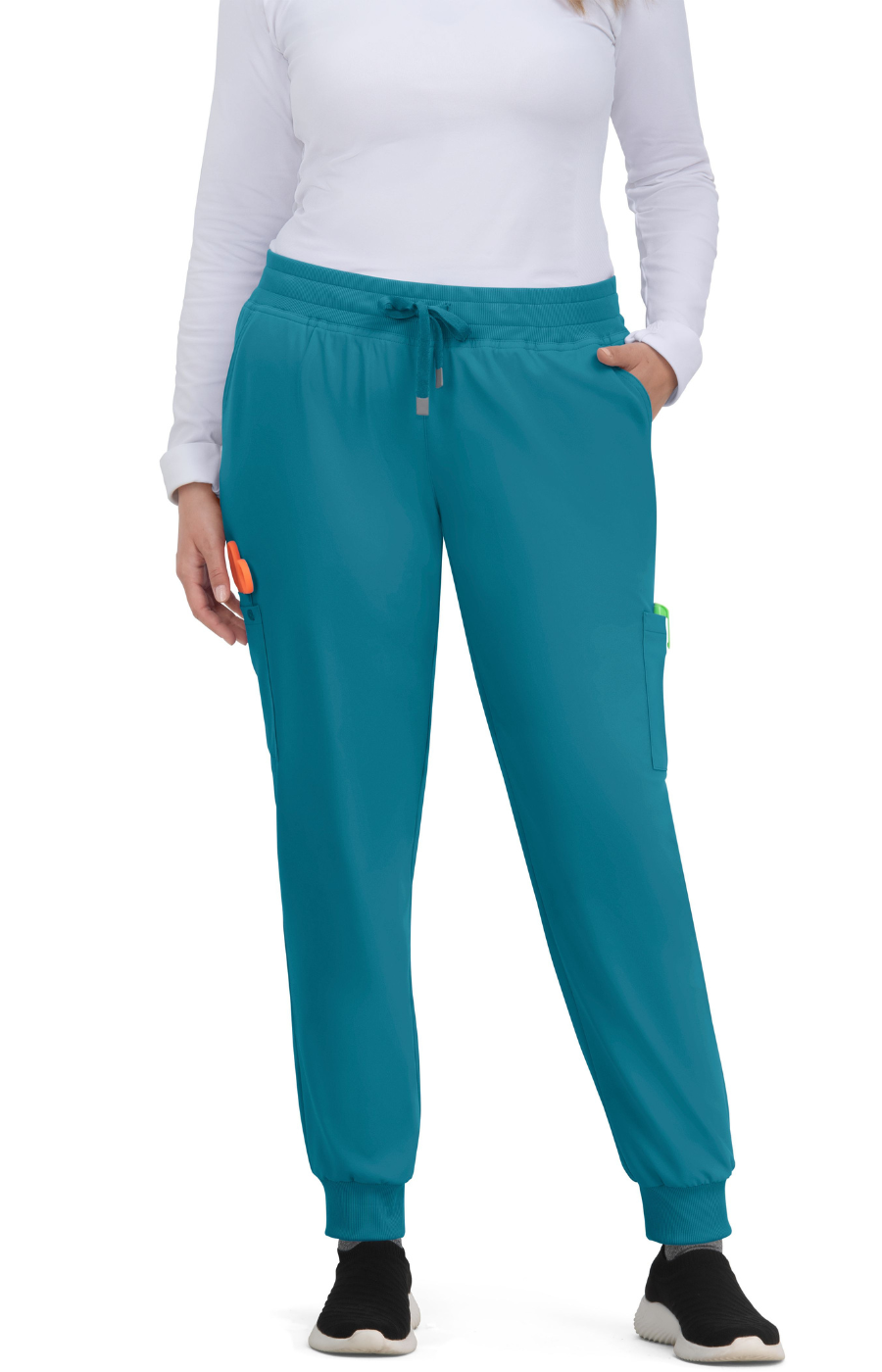Conj. Mujer Koi Cureology Mod. Aura/Pulse Teal JOGGER