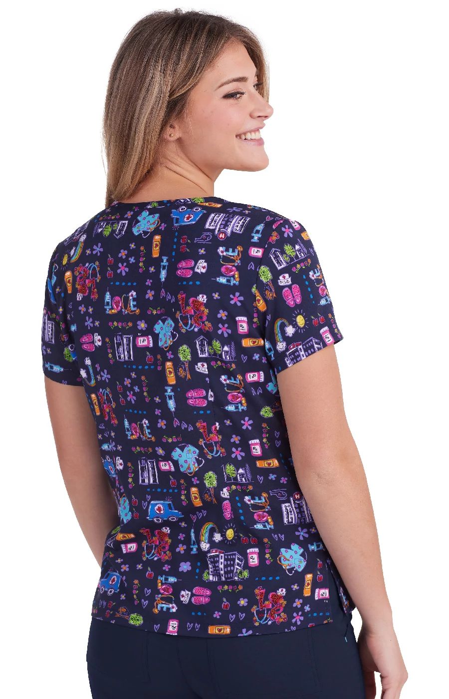 Filipina Mujer Koi Estampada Mod. Leslie City On Call