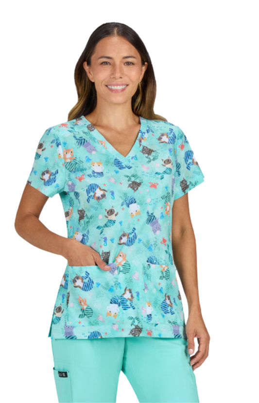 SUMMER25 Filipina Mujer Koi Artist Series Estampada Mod. Rosalie Purrmaids