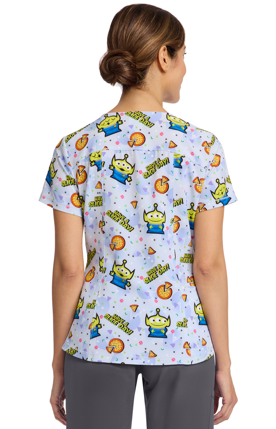 SPRING25 Filipina Mujer Cherokee Tooniforms PFA Mod.TF786TSHA Toy Story