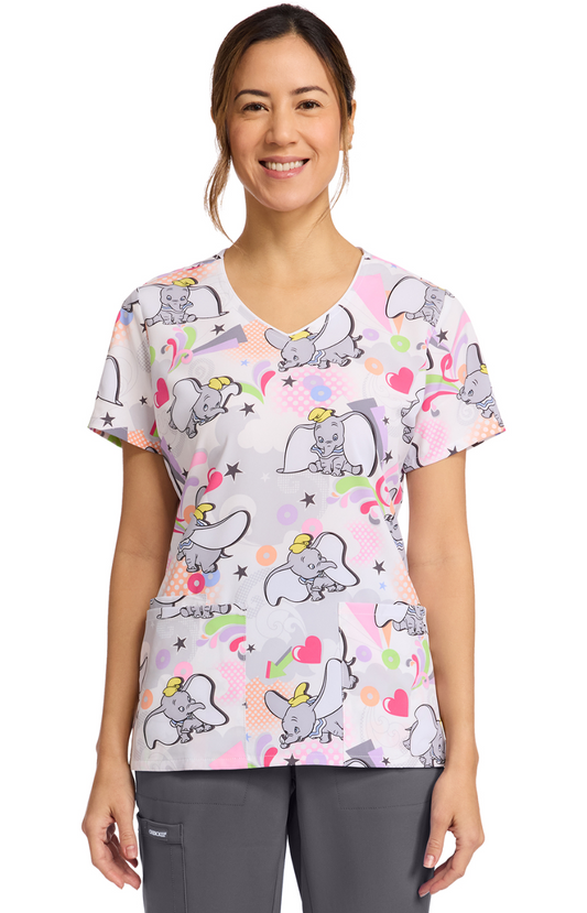 SPRING25 Filipina Mujer Cherokee Tooniforms PFA Mod.TF614DUSK Dumbo