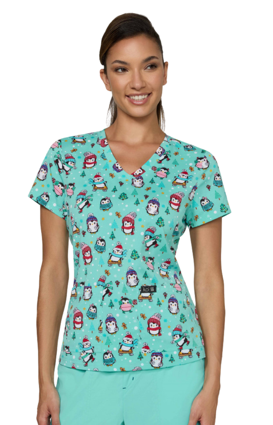 FALL25 Filipina Mujer Koi Basics Estampada Mod. Leslie Penguins