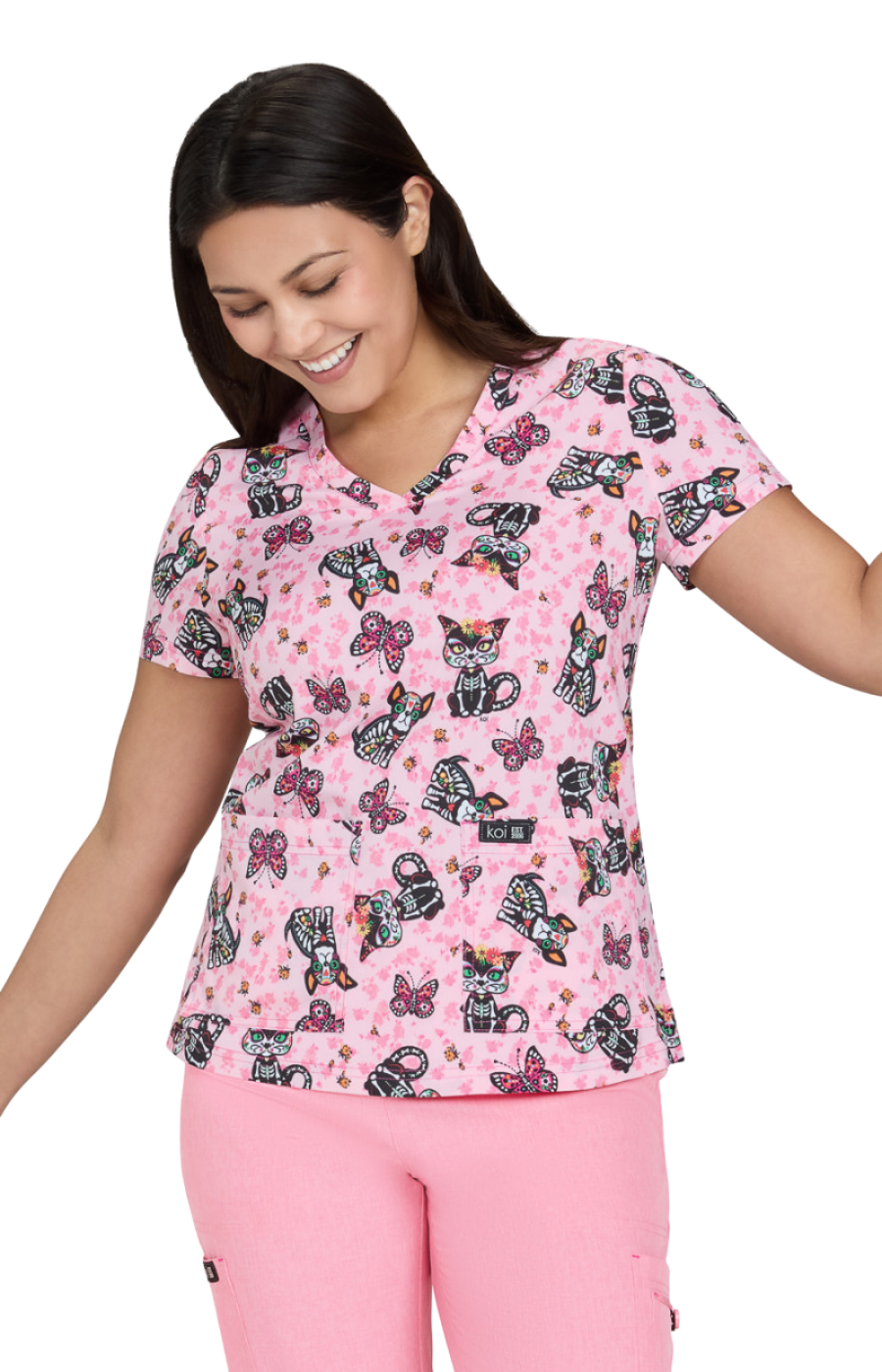 FALL25 Filipina Mujer Koi Basics Estampada Mod. Leslie Sugar Skull Cuties