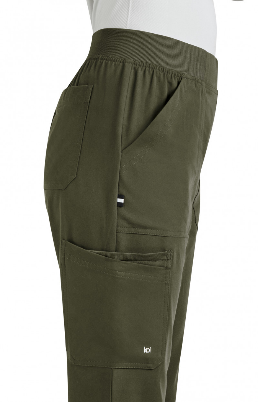 FALL25 Pantalón Mujer Koi Next Gen Mod. Jump Start Olive