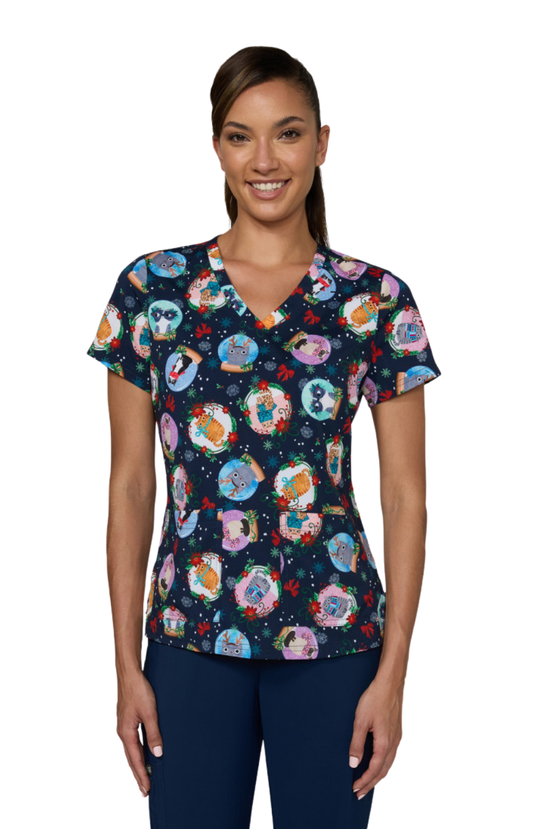 FALL25 Filipina Mujer Koi Artist Series Estampada Mod. Leslie Holiday Cats