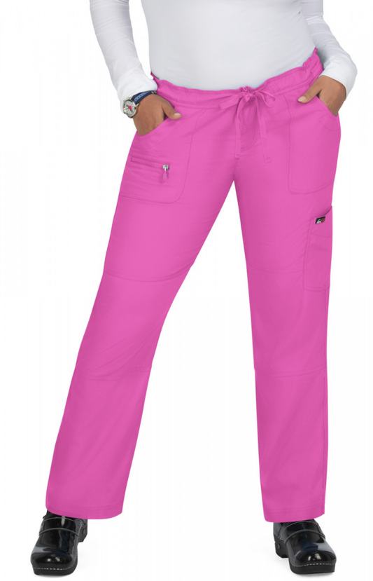 FALL25 Pantalón Koi Lite Mujer Mod. Peace Hibiscus Pink