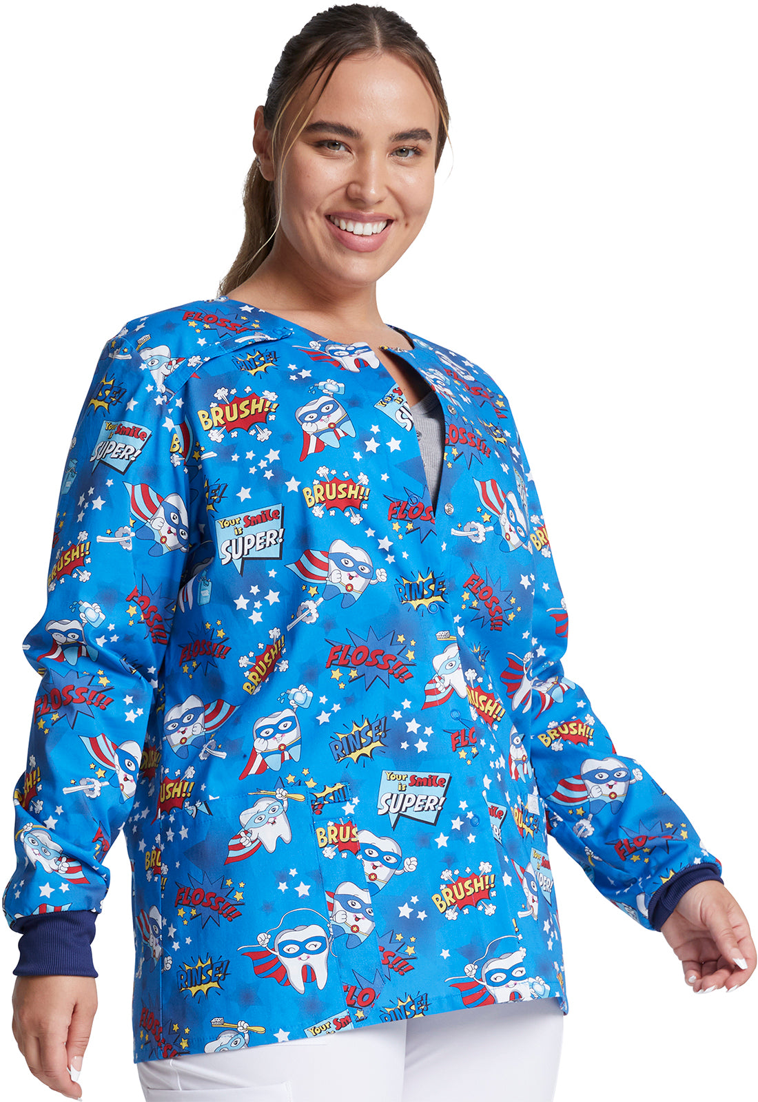 Cubrepolvos Dickies Mujer Estampado Mod.DK306 SUSM