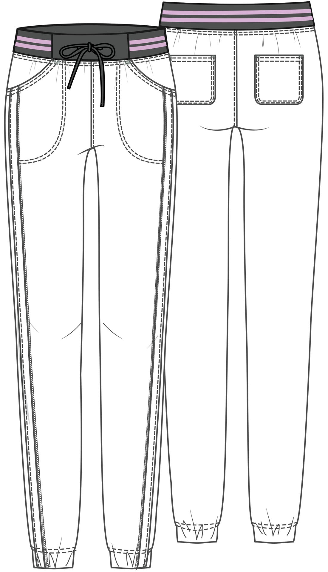 Conj. Mujer Heartsoul Mod.HS660/HS090 Navy