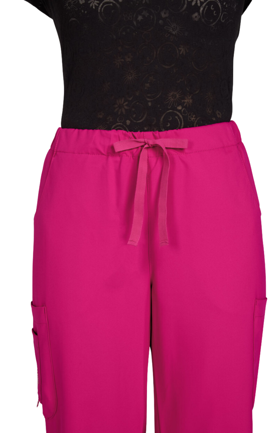 SPRING25 Pantalón Mujer Koi X Smiley World Mod. Jubilant Elevated Pink