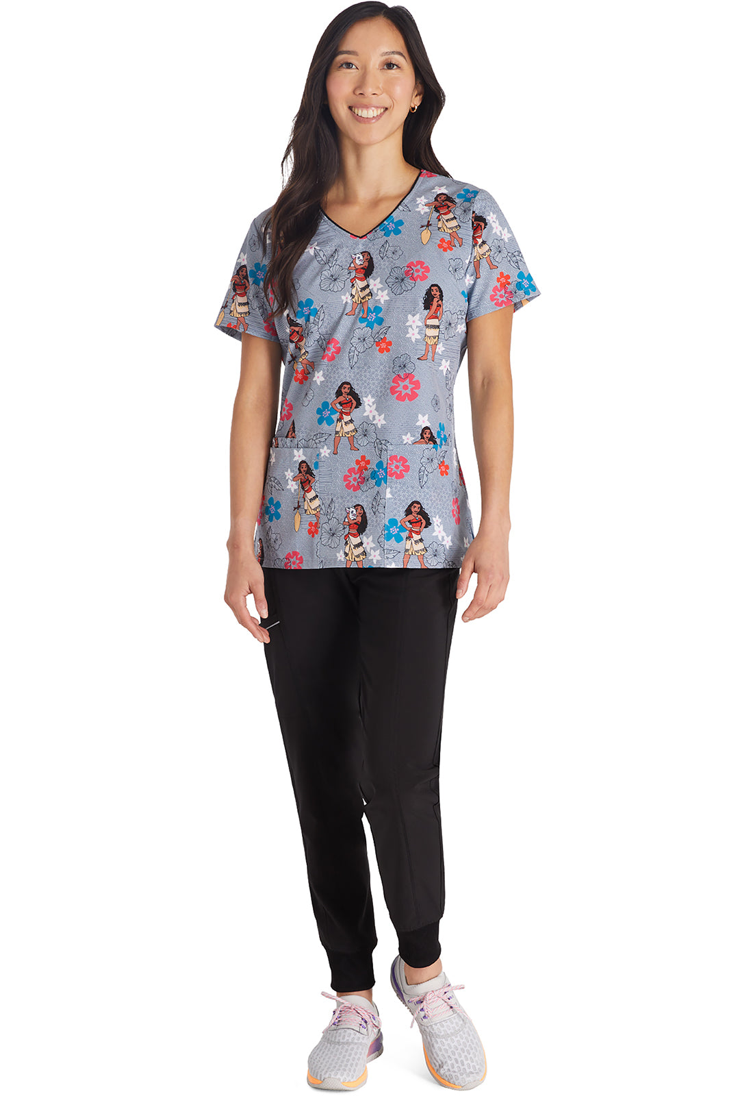 SUM24 Filipina Mujer Cherokee Tooniforms PFA Mod.TF614MHFY Moana Happiness