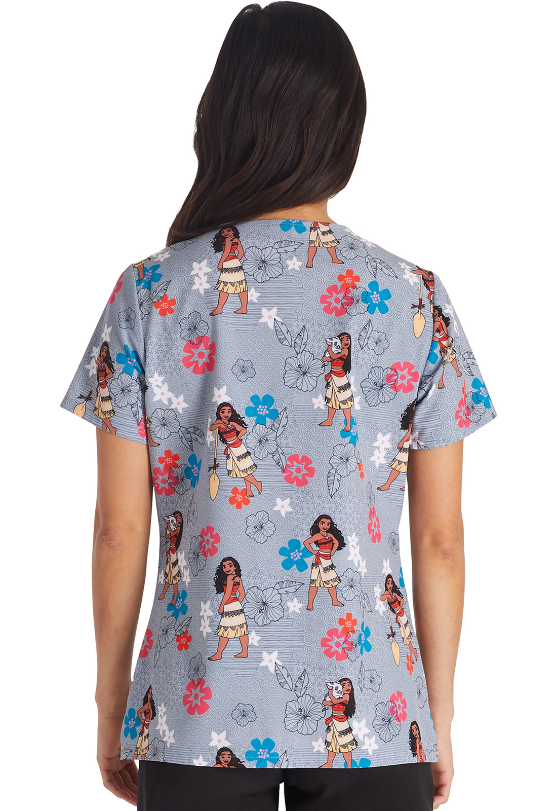 SUM24 Filipina Mujer Cherokee Tooniforms PFA Mod.TF614MHFY Moana Happiness