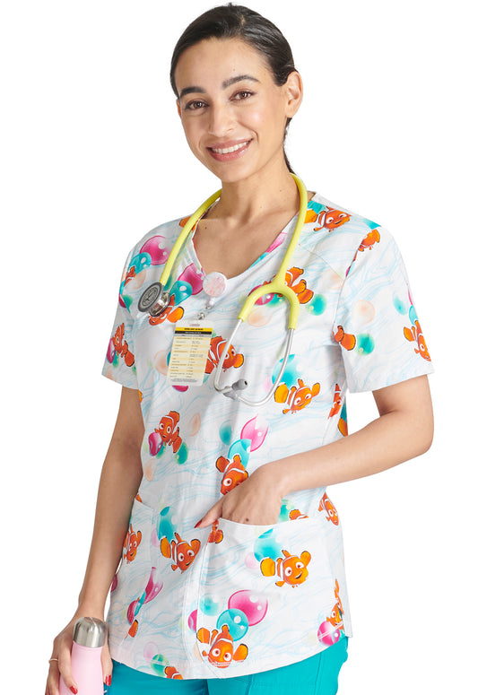 PFA Filipina Mujer Cherokee Tooniforms Mod.TF727FNNB Nemo