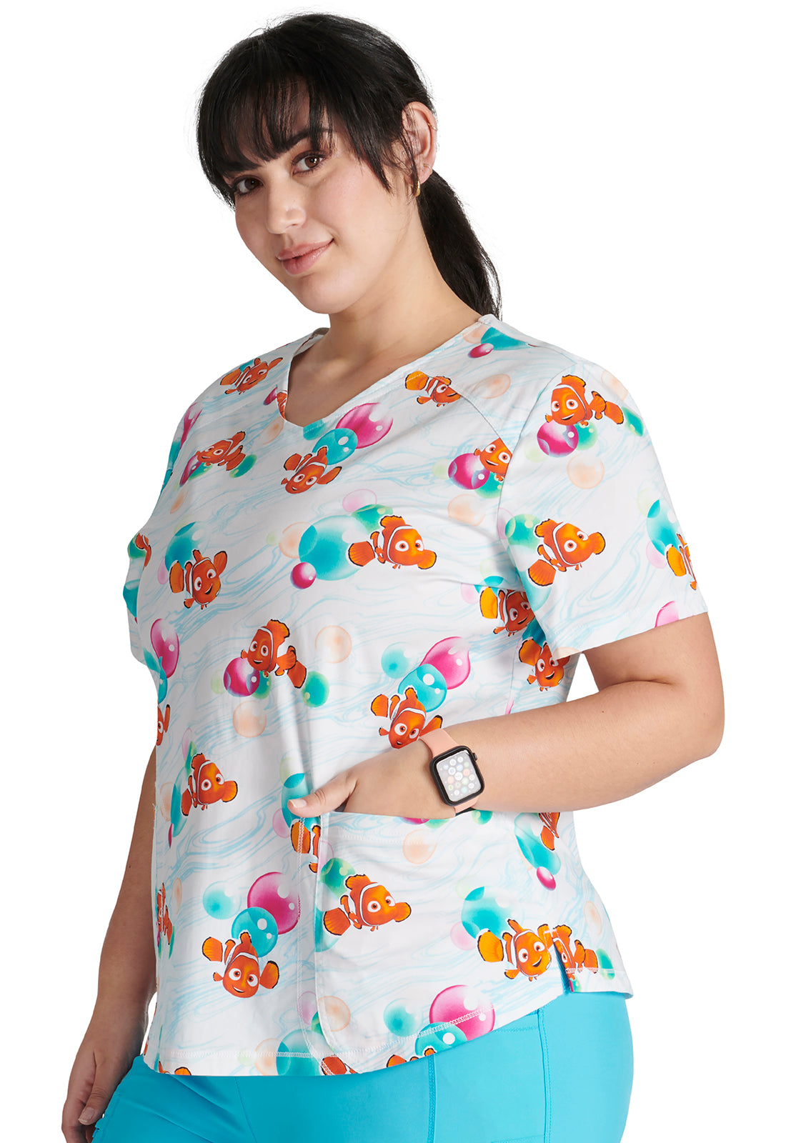 PFA Filipina Mujer Cherokee Tooniforms Mod.TF727FNNB Nemo