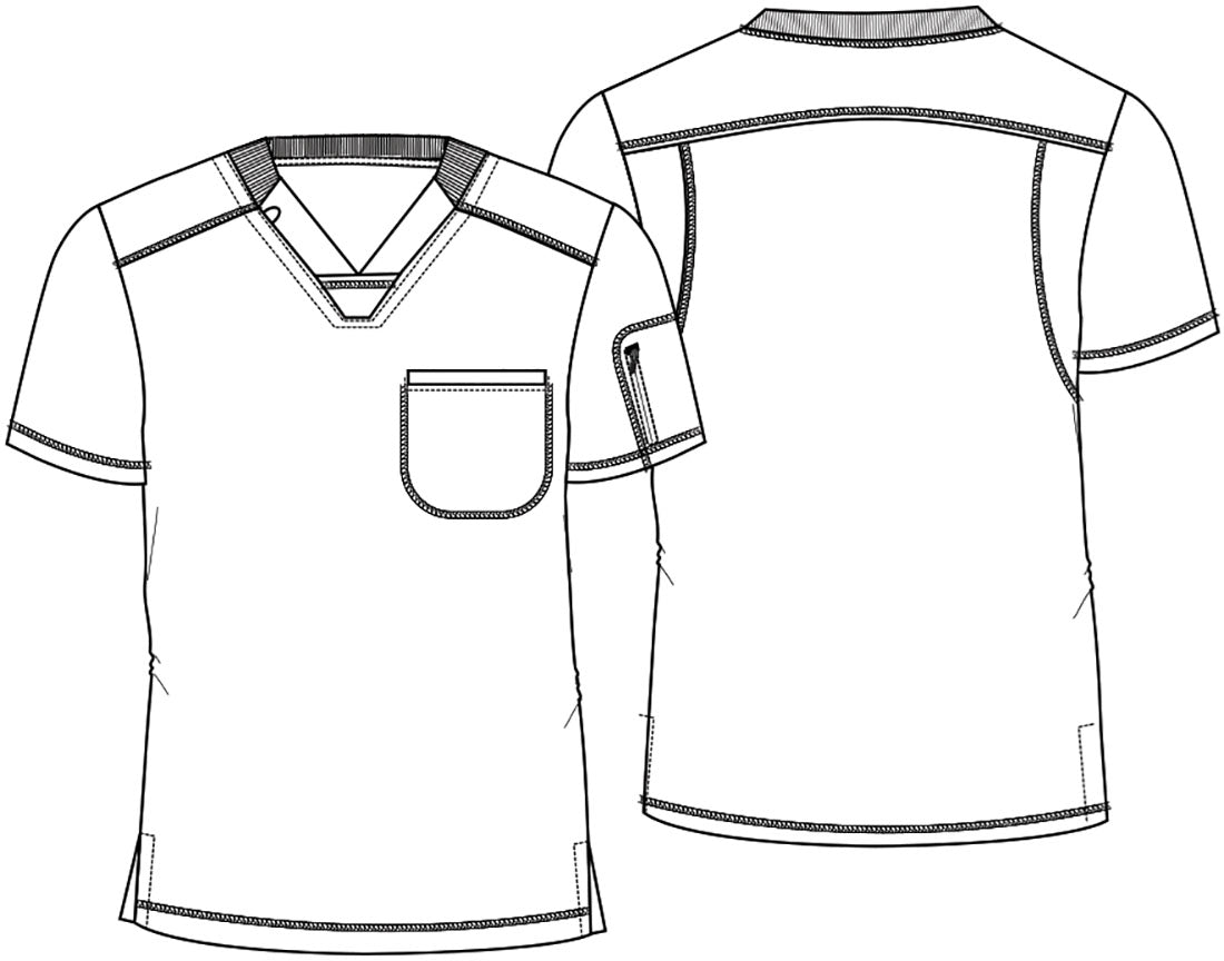 SUM24 Filipina Hombre Cherokee Tooniforms PFA Mod.TF730LHNG Stitch