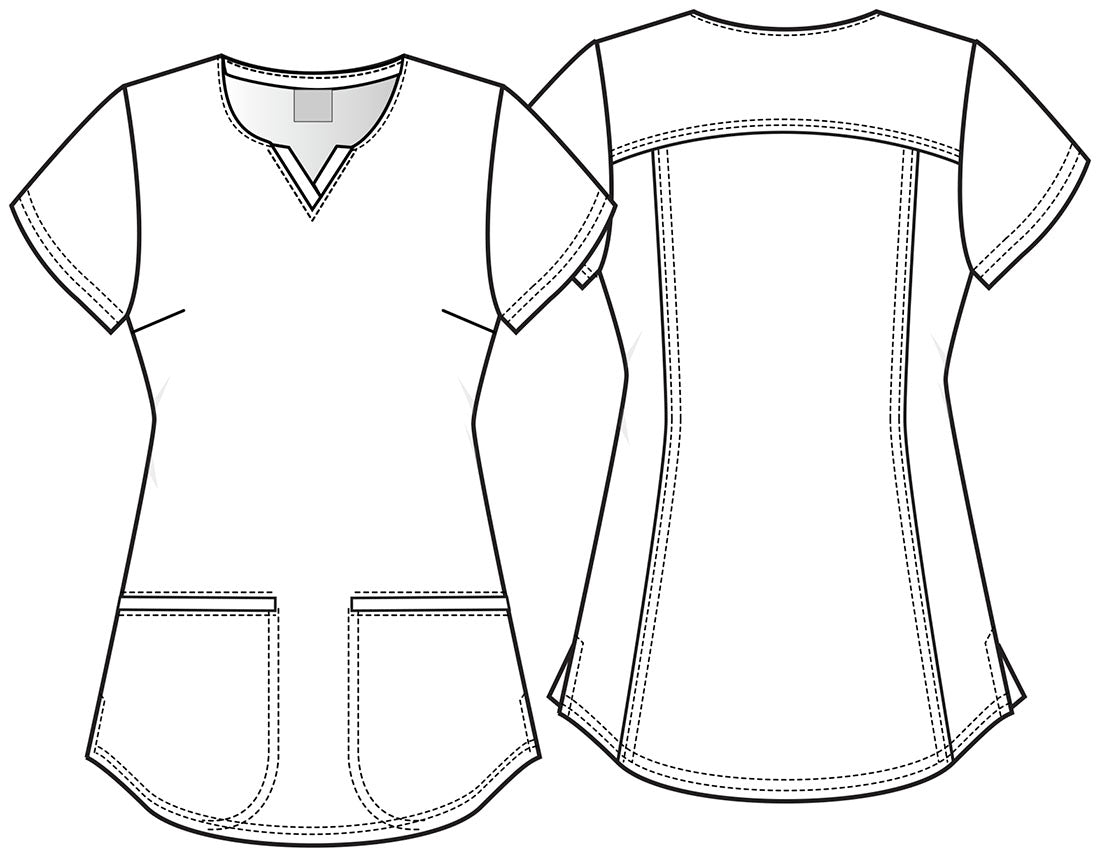 SP24.. Filipina Mujer Cherokee Tooniforms PFA Mod.TF761TBWM Campanita