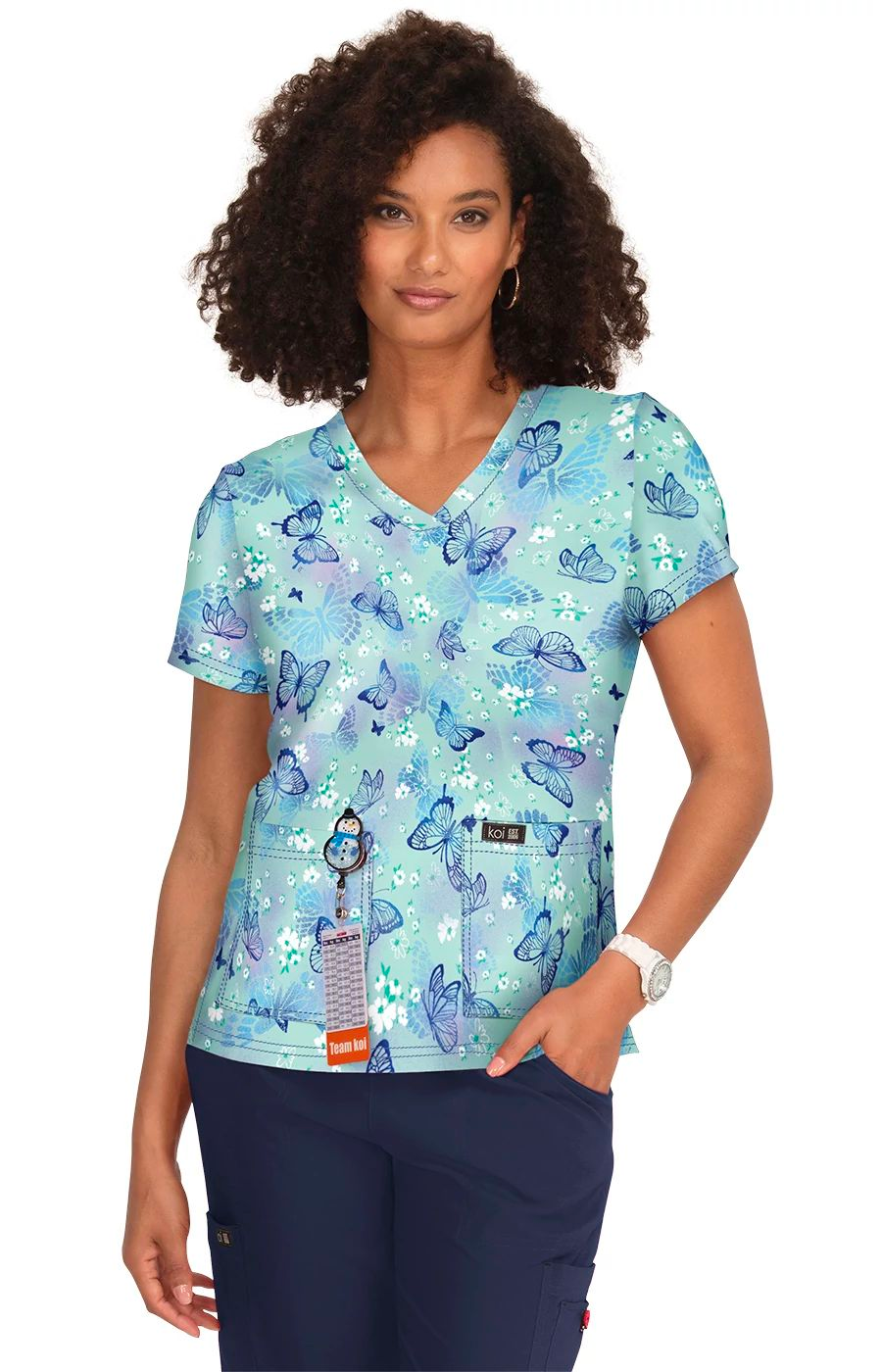 Koi Basics Filipina Leslie Mujer Ombre Butterflies