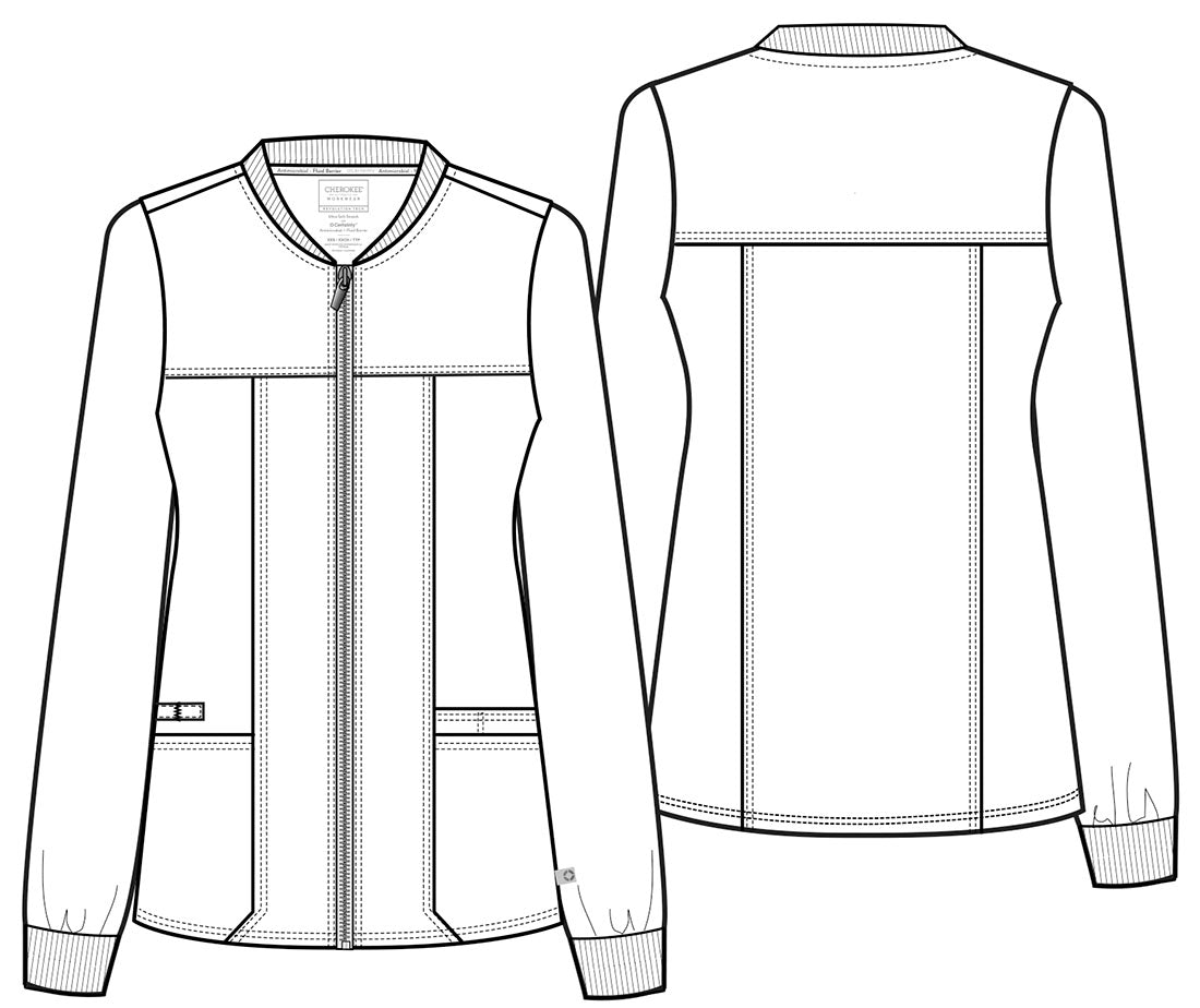 Cubrepolvos Cherokee Revolution Tech Mujer Mod. WW305AB Black