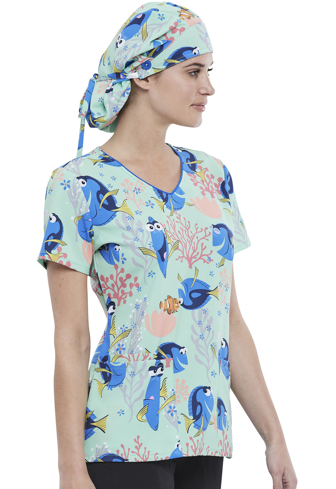 PFA Gorro Qx. Cherokee Tooniforms Mod.TF514FNAT Dory y Marlin