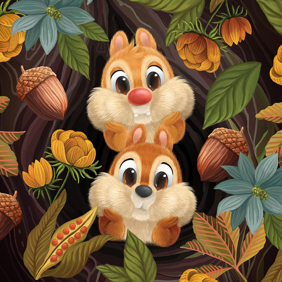 PFA Filipina Mujer Cherokee Tooniforms Mod.TF627CDWN Chip Dale