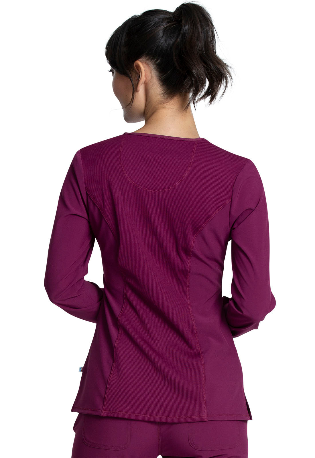PFA Filipina Manga Larga Mujer Cherokee Infinity Mod.CK781A Wine