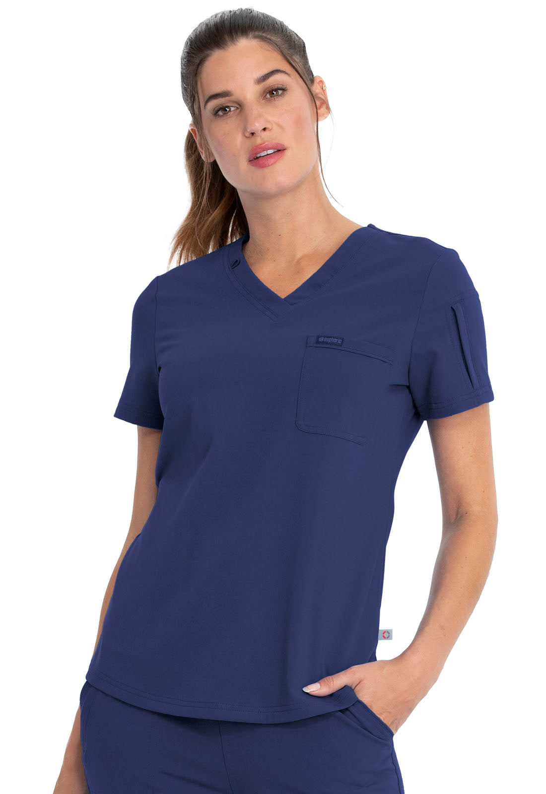 PFA Exist. Conj. Mujer Cherokee Euphoria Mod.CK788A/CK140A Navy ................ Pantalon NO es Jogger