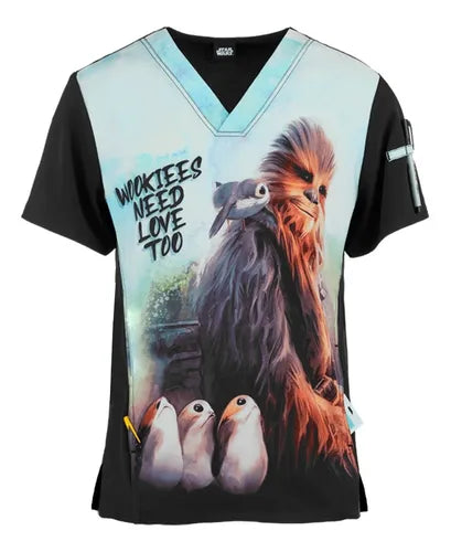PFA Filipina Hombre Cherokee Tooniforms Mod.TF708S8CH Chewbacca