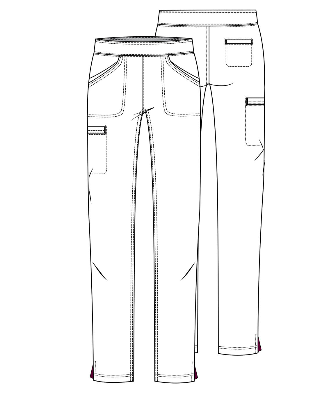 Conj. Mujer Heartsoul Mod.HS725/HS025 Wine