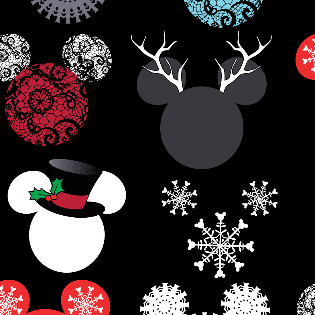 NAV Filipina Mujer Cherokee Tooniforms Mod.TF655 MKTS Mickey Mouse