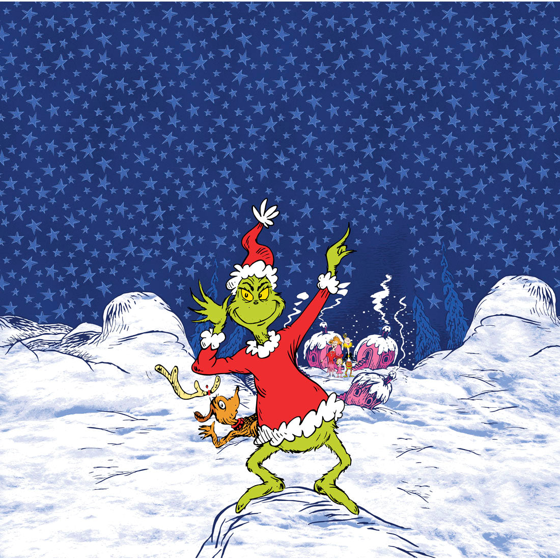 NAVIDAD Filipina Mujer Cherokee Tooniforms Mod.TF690SEWS Grinch