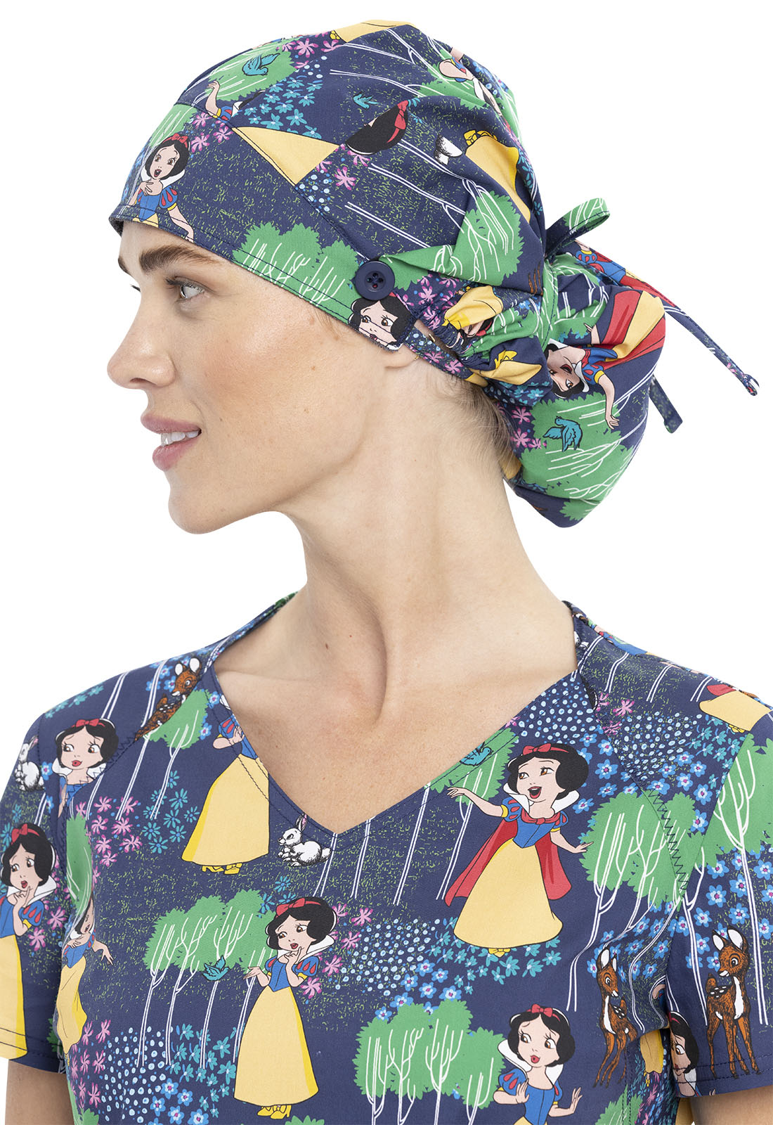 PFA Gorro Qx. Cherokee Tooniforms Mod.TF514SNNF Blanca Nieves